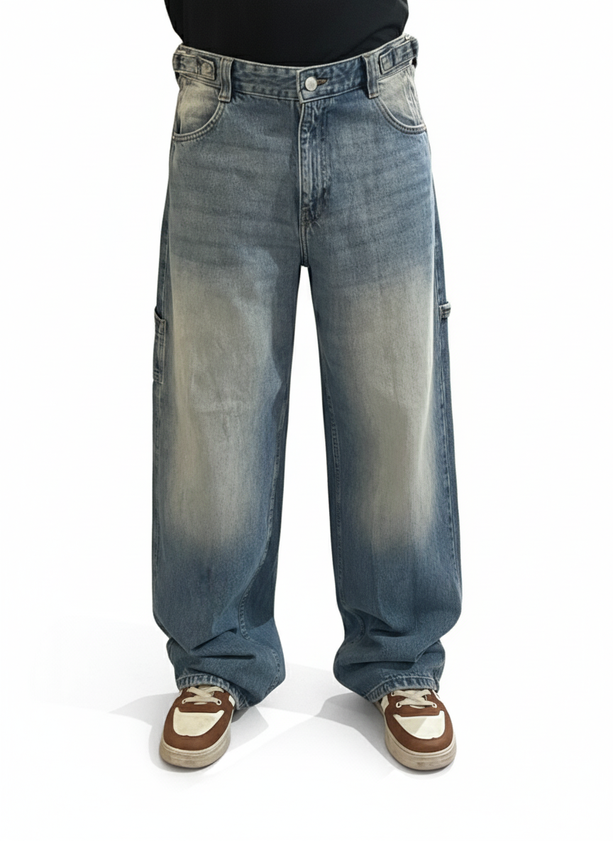 HALO – Stonewash Blue Pant | Urban Drift Series